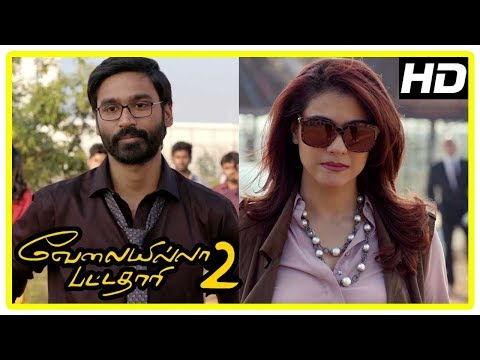 VIP 2 Movie Scenes | Kajol challenges Dhanush | Vivek | Velai Illa Pattadhari 2