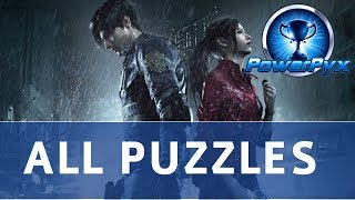 district Product merger Resident Evil 2 Remake All Puzzle Solutions - YouTube