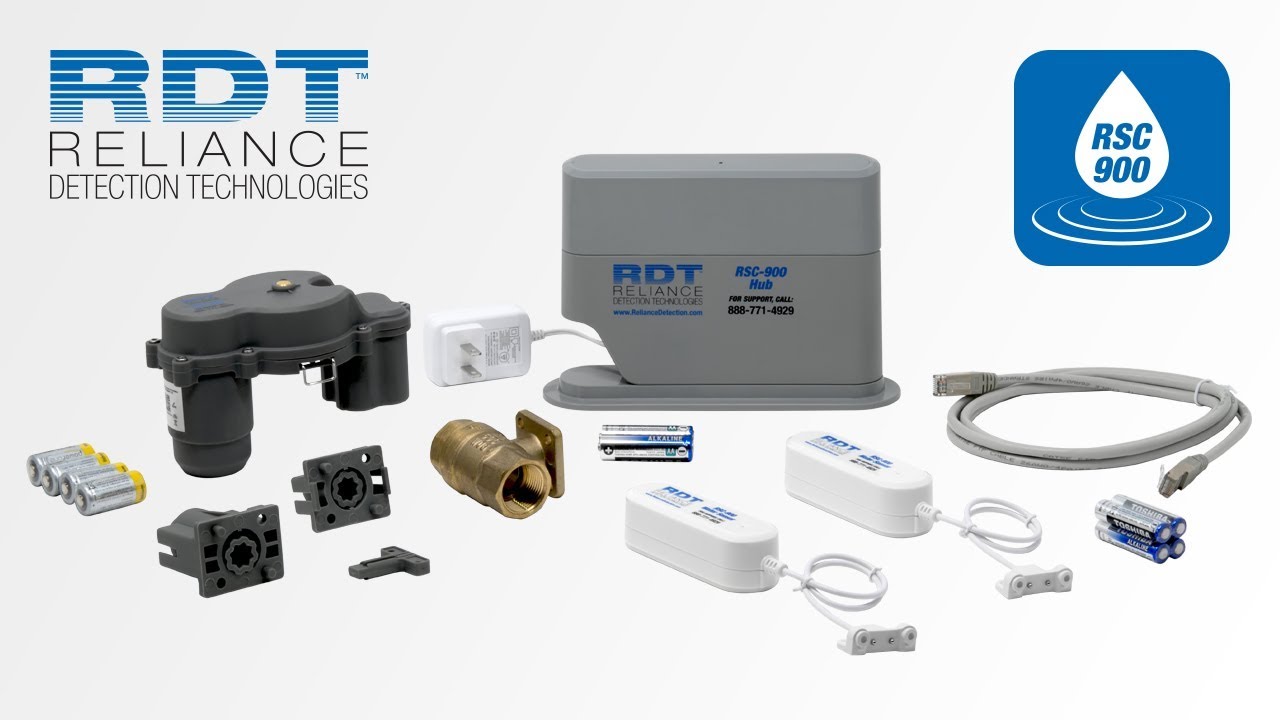 RSC900 AppBased, Wireless Leak Detection System Component SetUp YouTube