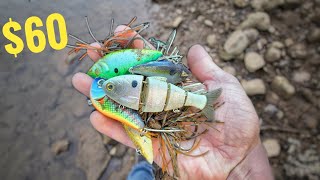 Unbelievable! Free fishing lures worth $60 found in drained lake