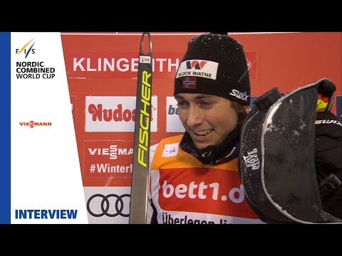 Jarl M. Riiber | "My tactic was quite good" | Klingenthal | Gundersen LH #2 | FIS Nordic Combined