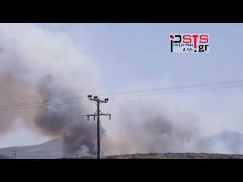 psts.gr: Πάρος: Φωτιά μαίνεται στην περιοχή του Κώστου…
