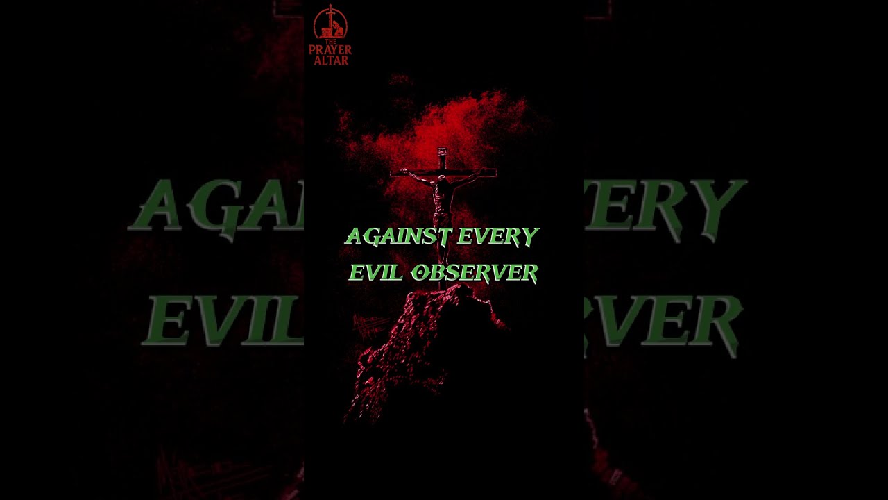 Let The Blood Of Jesus Destroy Every Monitorin Spirit Warfare Prayer Altar