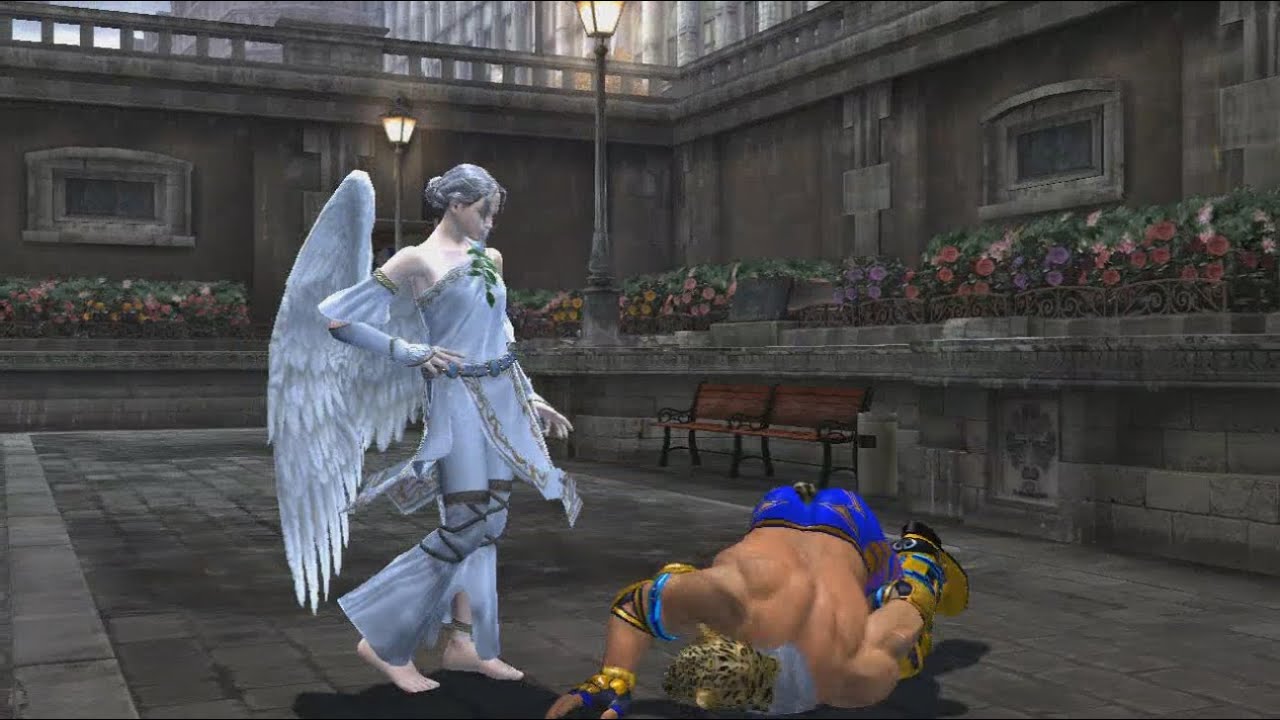 【逆リョナ】 エンジェルにボコボコにされるキング 【鉄拳タッグ２】