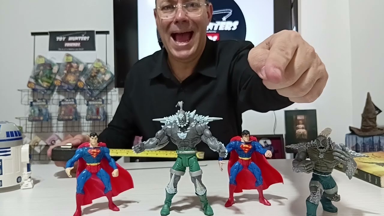 Superman Total Justice e JLA Vs Doomsday o Apocalypse Dc Super Heroes e Man of Steel