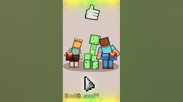 Creeper, Alex and Steve get mad when you don