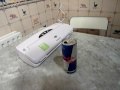 The JML Food Sealer Crushing A Drinks Can The JML Food Sealer Crushing A Drinks Can