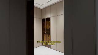 Custom wardrobe design#aluminummfuniture #aluminumdoor #aluminumwallpanel #Aluminumcabinet