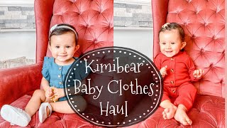 BABY CLOTHES HAUL|Kimibear Baby Clothes|Mini Haul|Baby Girl Outfits|Baby Fashion|Trendy baby fashion screenshot 5