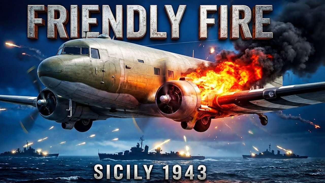 When the US Navy Fought the US Army: The Sicily Disaster - The Deadliest Friendly Fire of WWII