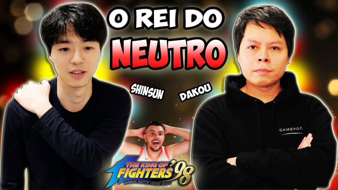 DAKOU  ENFRENTA SHINSUN O MELHOR JOGADOR DA COREA A LUTA PEGOU FOGO NO KOF 98