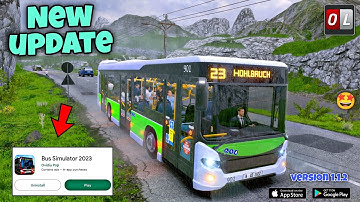 Bus Simulator 2023 by @OviLexSoft | New update Version 1.1.2 | Bugs Fix & Optimisation | Bus Game