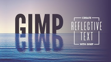 GIMP Tutorial: Water Reflection