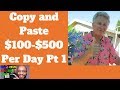 Jay Browns Copy and Paste System Make $100-$500 Per Day on Steroids Part 1!