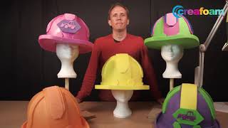 Tutorial: how to make a foam construction worker helmet