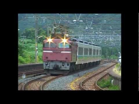 EF81牽引いきいきサロンきのくに　北陸本線新疋田