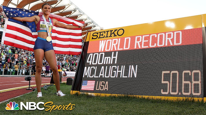 Sydney McLaughlin OBLITERATES her own WORLD RECORD for 400 hurdles World Title | NBC Sports