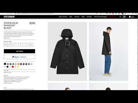 Video: Lihatlah Dapper, Tidak Berkurang, Dengan Baju Hujan Head-to-Toe Stutterheim