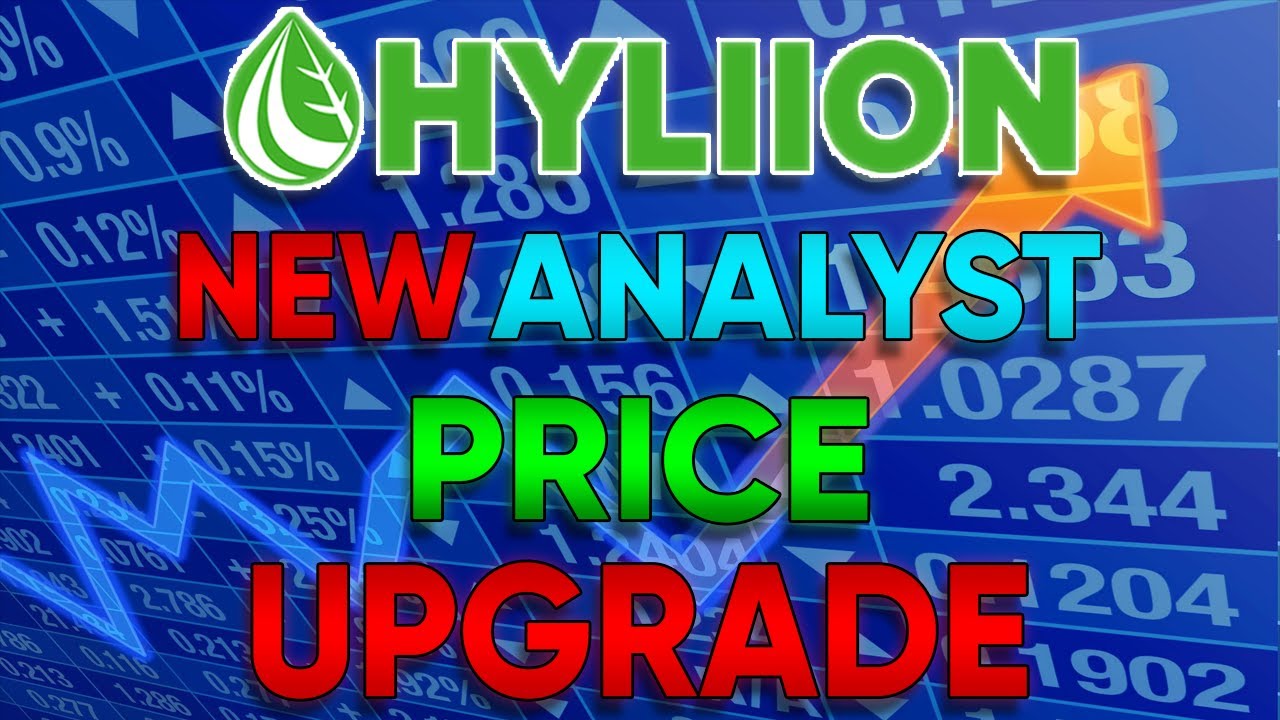 HYLIION New Analyst Price Target Upgrade! hyln stock news! YouTube
