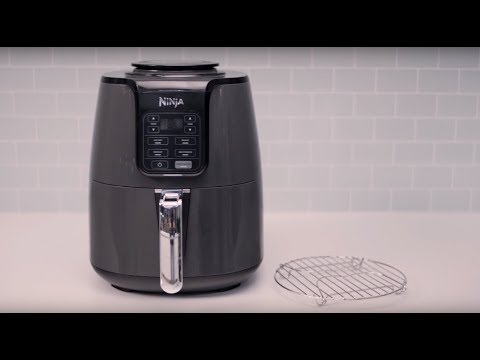 Detailed Review Ninja 4 Quart Air Fryer AF100 UNBOXING HOW TO USE