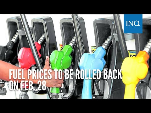 Fuel prices to be rolled back on Feb. 28