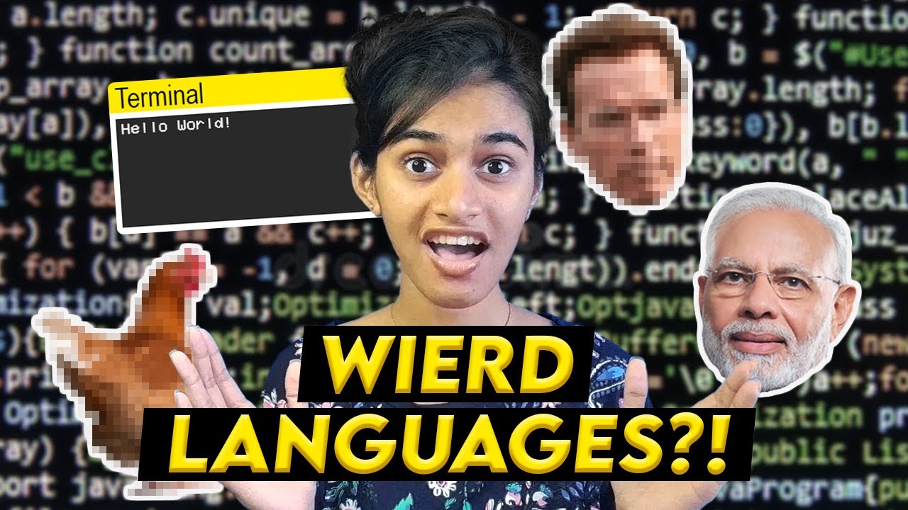 7 Insanely Weird Programming Languages You've Never Heard of!!!