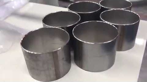 2" inch OD short pipe tube tubing double end deburring chamfering machine