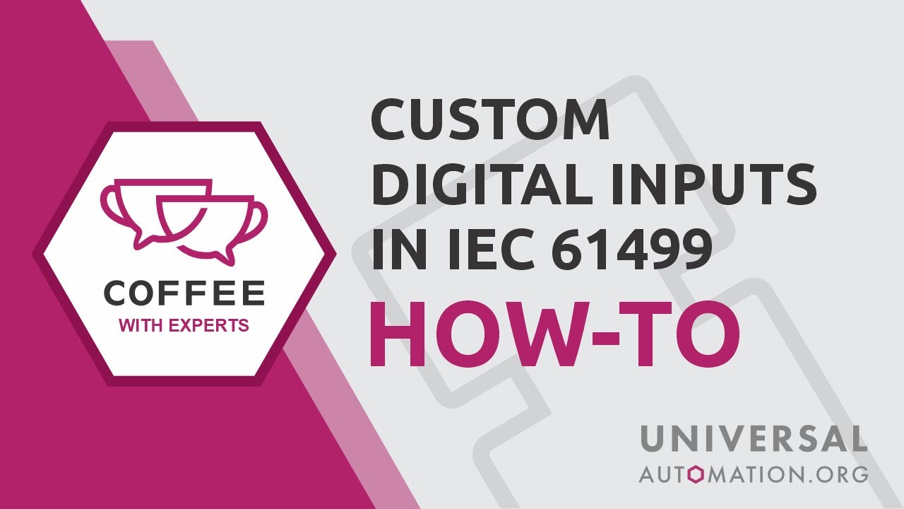 Custom Digital Inputs in IEC 61499: How-To - YouTube