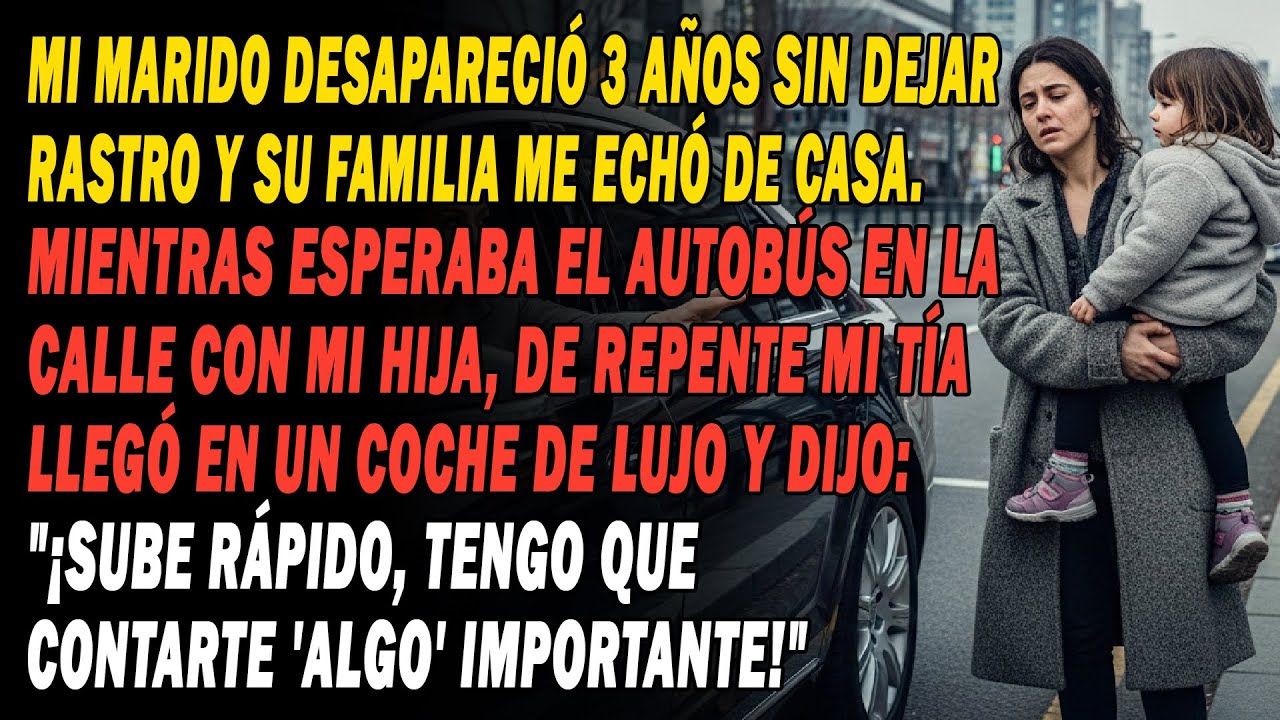 💔Hace 3 Años Que Mi Marido Desapareció Sin Dejar Rastro - Hasta Que Mi Tía Reveló Su Secreto...🤯🤫
