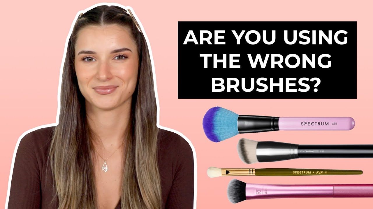 Makeup Brushes 101 Makeup Brushes and Their Uses YouTube
