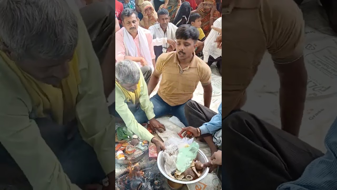 गुस्सा दिखाती हुई मा काली गाॅव बडेसरा मे रुदृ रूप दिखाती हुई..