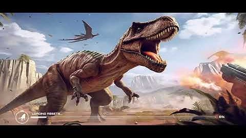 🦖 Dino Hunting: Wild Animal Game Walkthrough Part 1 | Mobile Gameplay (Android/iOS)