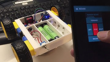 MQTT 4wd Indoor Rover