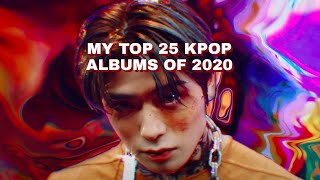My top 25 kpop albums of 2020