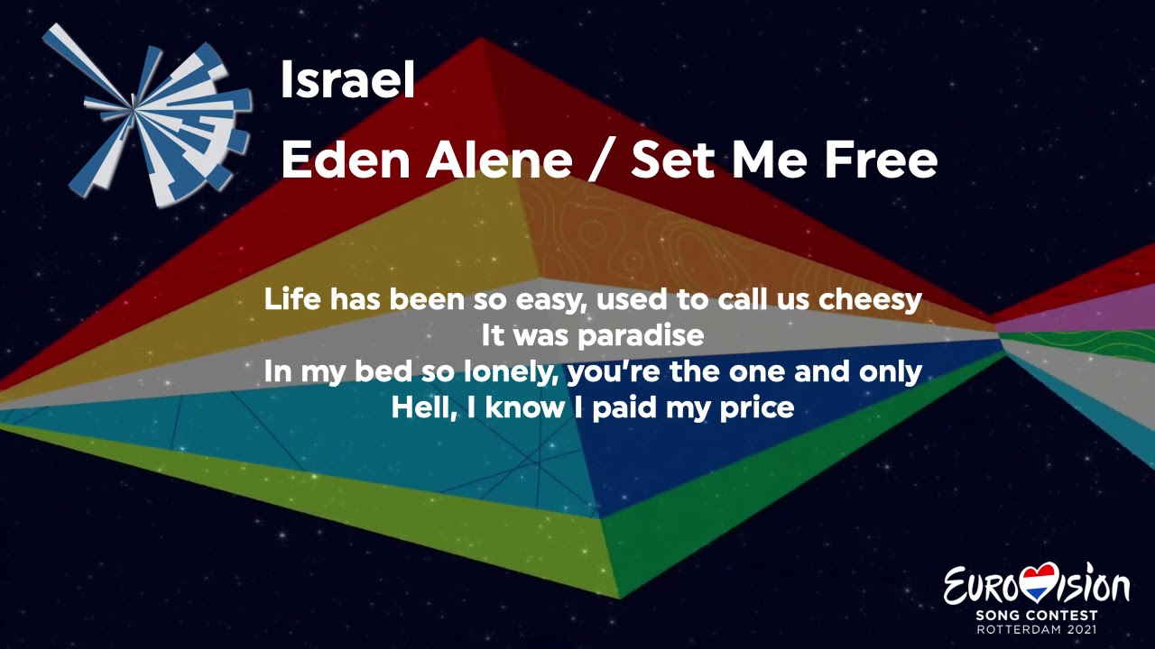 Eden Alene - Set Me Free (Israel) [Karaoke Version] Eurovision 2021