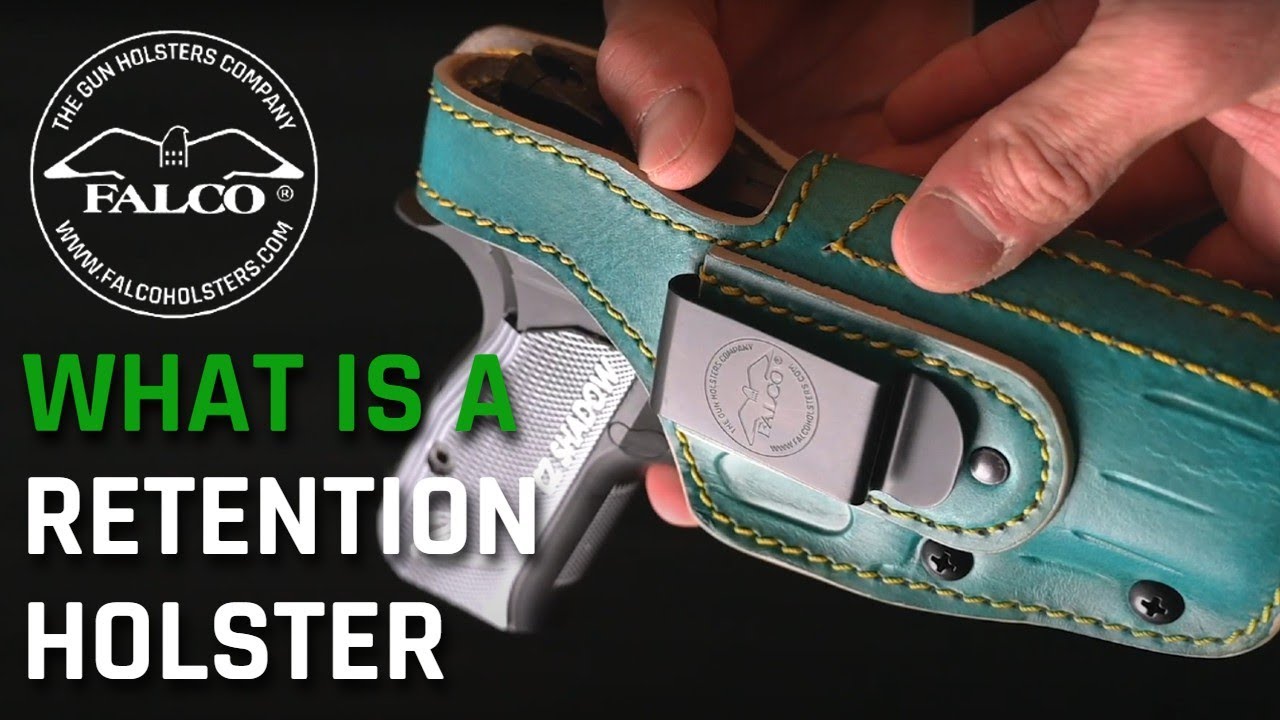 Product video Leather IWB holster with underlay and sights protection for concealed carry Premium