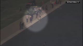 US Park Police looking for person who was kneeling by edge of Lincoln Memorial Reflecting Pool