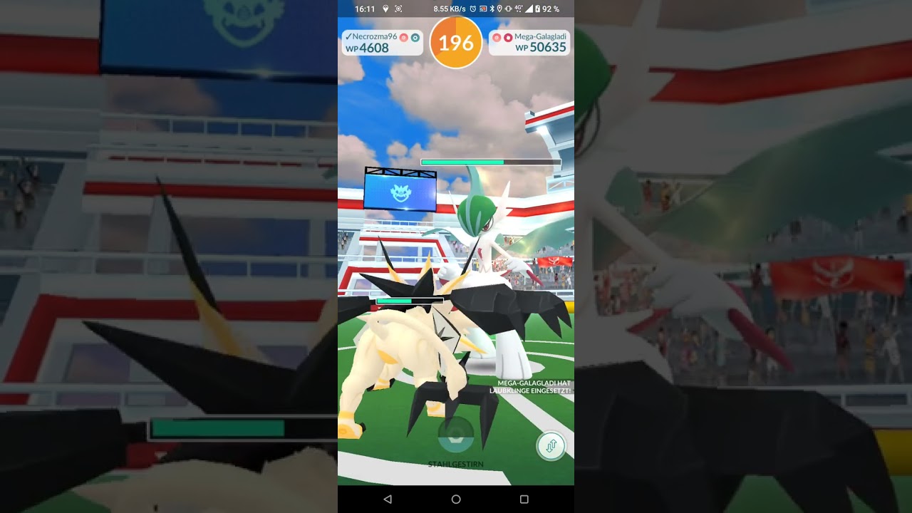 Pokémon Go Mega-Raid Mega-Galagladi/ Mega-Gallade Solo