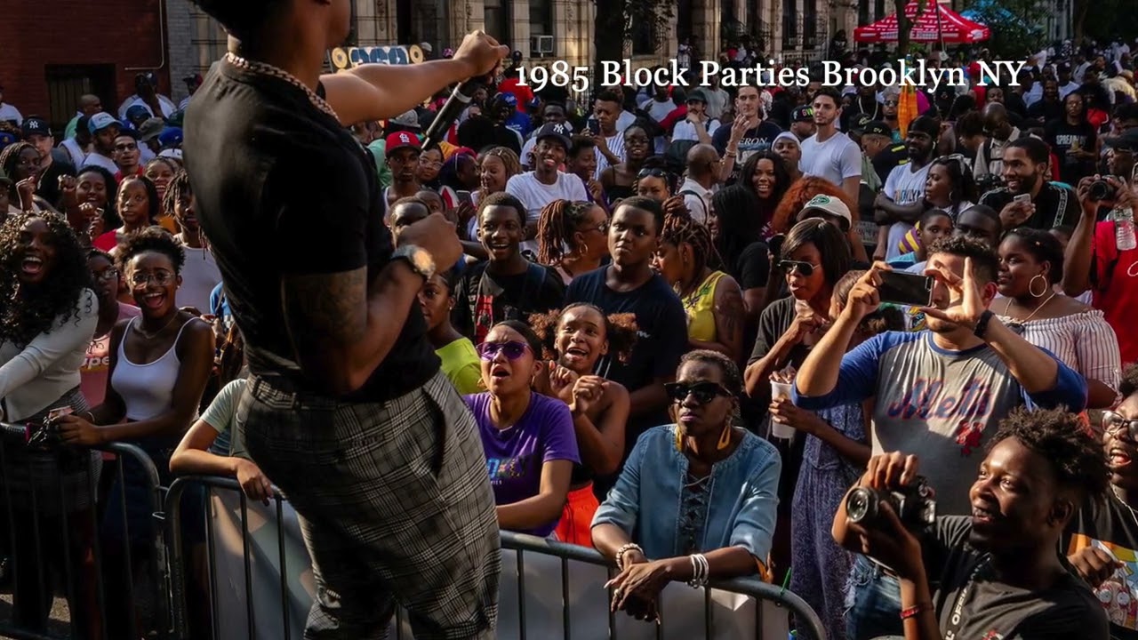 Kool G Rap - Live At Brooklyn New York Block Party 1985 (Sounds Of