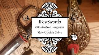 1889 Austro Hungarian State Officials Sabre