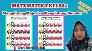 Menghitung maju dan menghitung mundur // matematika kelas 1 SD // kurikulum merdeka