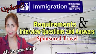 2024 Philippines Immigration Requirements and Interview Questions -UPDATE!