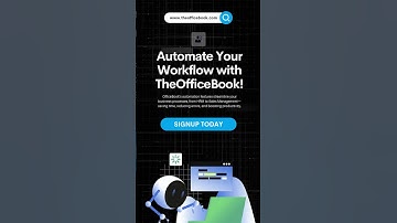 🚀 Boost Efficiency with OfficeBook Automation!