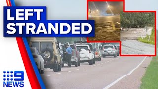 Queenslanders stranded for days as floodwaters continue to rise | 9 News Australia