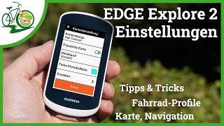 Garmin EDGE Explore 2 🚴 Einstellungen verständlich erklärt 🏁 Tipps & Tricks für Navigation & Profile screenshot 4