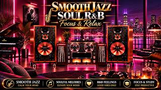 Smooth Jazz & Soul R&B 24/7 – Midnight Jazz Lounge | Relaxing