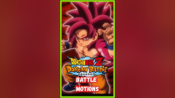 Super Saiyan 4 Goku Mini Daima Battle motion / idle animation in Dokkan Battle