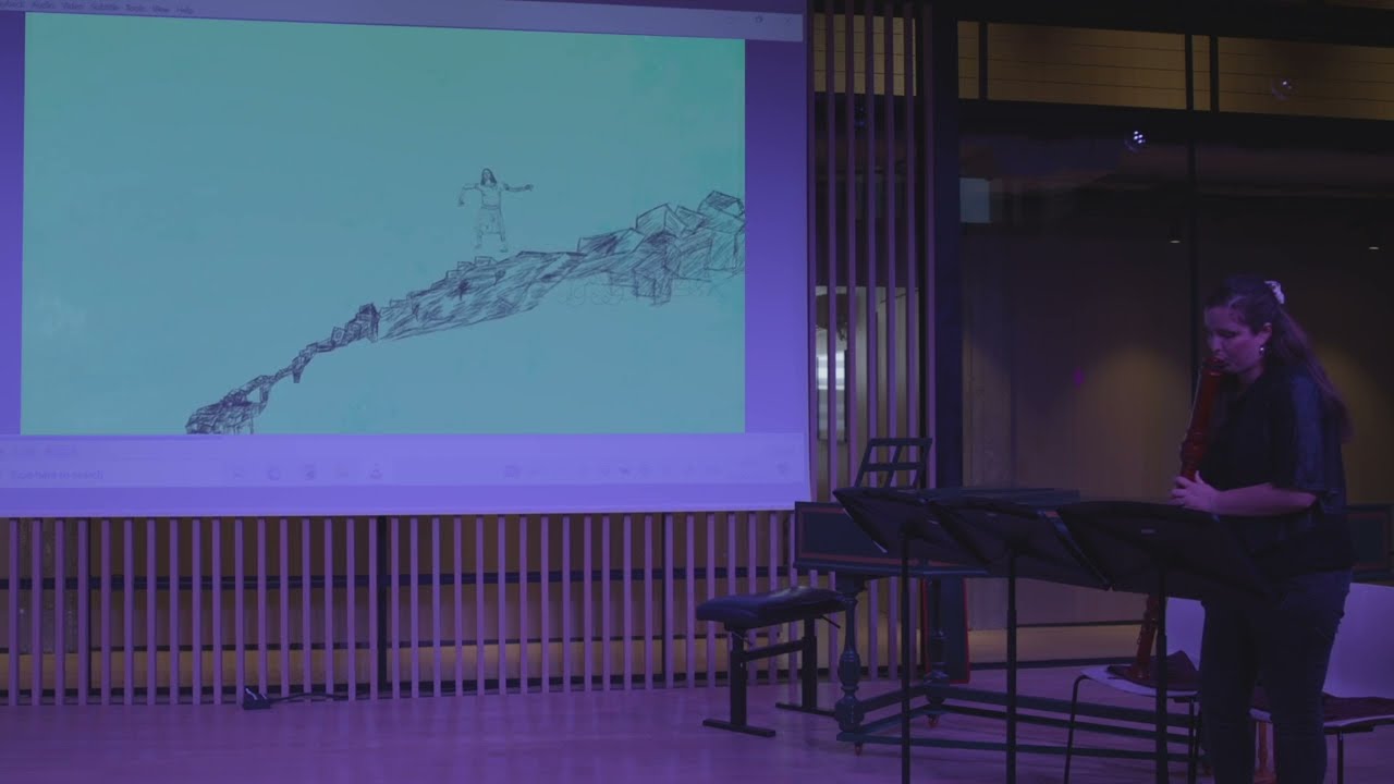 Inbar Solomon performs Dganit Elyakim: “One on 1.1” for Recorder and electronics (excerpt)