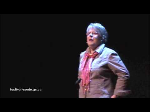 Clara Dugas, conteuse - Nlle-cosse (Acadie) - Festival du conte du Qubec - 091023