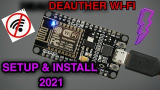 NODE MCU DEAUTHER TUTORIAL INSTALL & SETUP